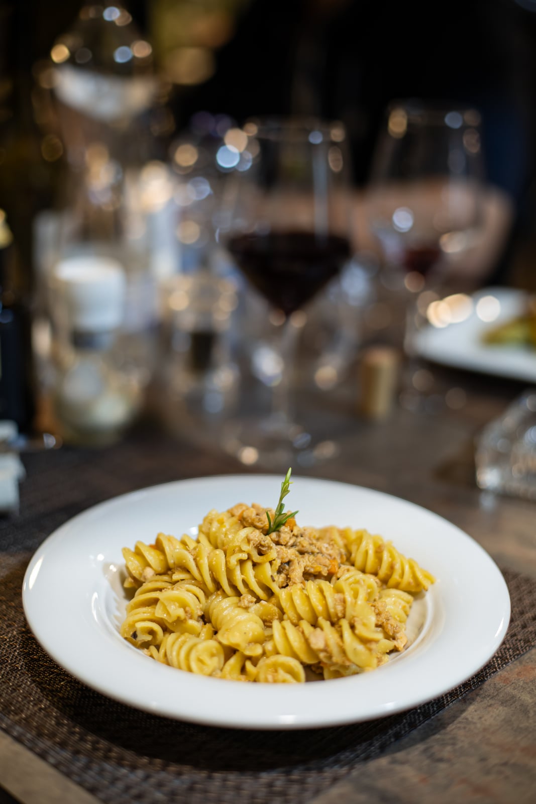 Fusillone al ragù di coniglio, La Cantina di Monsignore a Castiglione di Sicilia